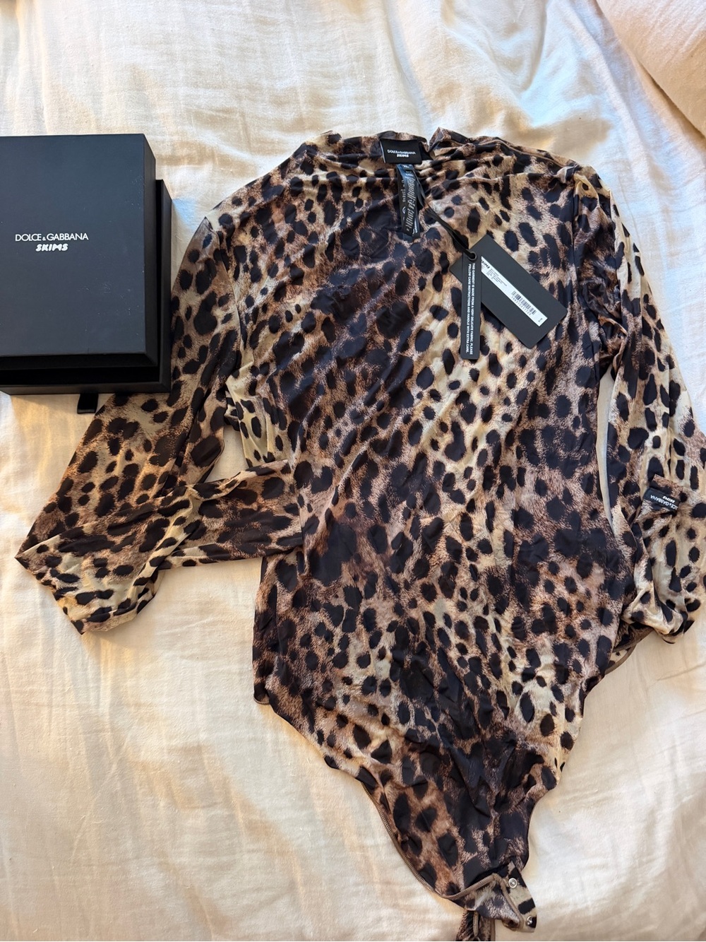 SKIMS DOLCE AND GABBANA bodysuit